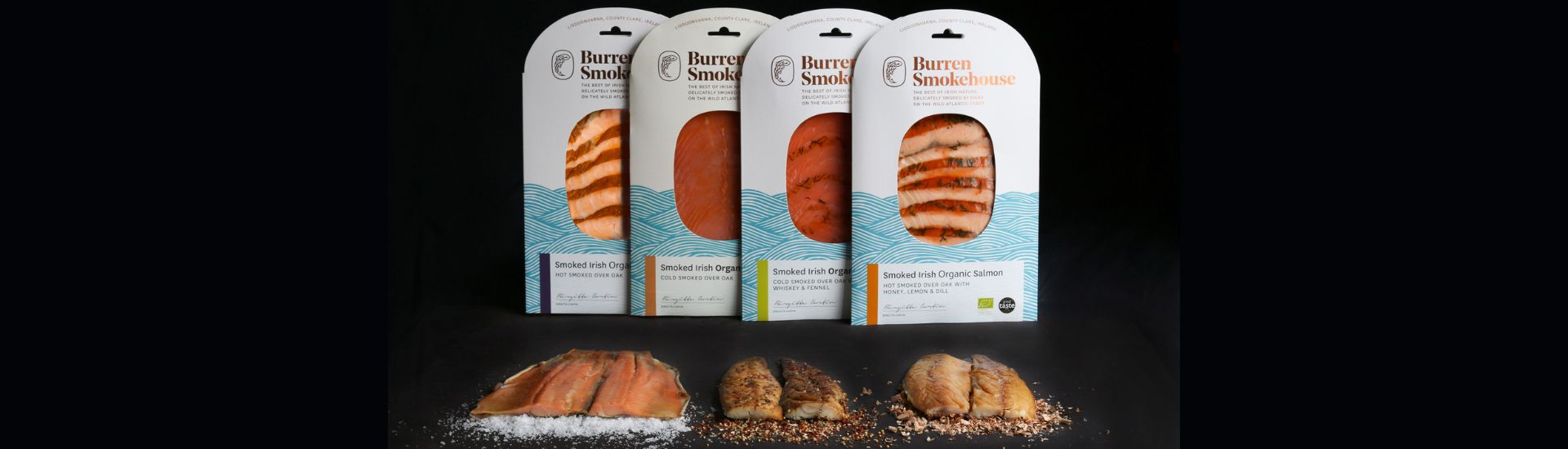 Burren Smokehouse smoked salmon Taste selections